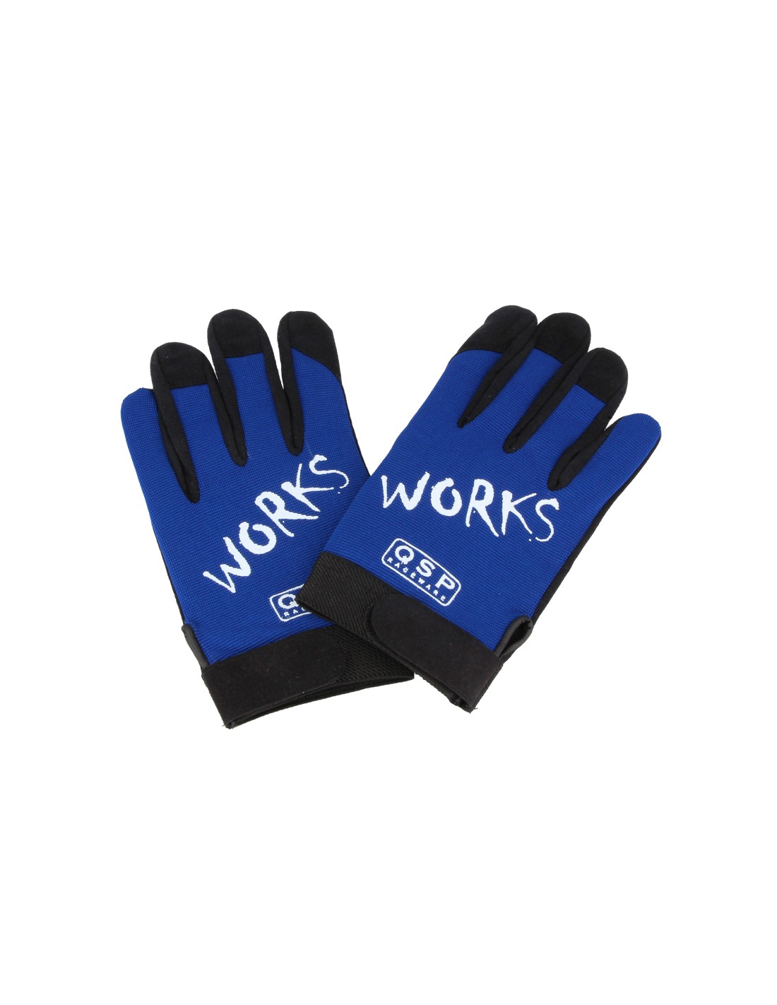 QWORKS_qsp_mechanic_gloves_mekaniker_handskar_westcoast_motorsport_blue_front_pair