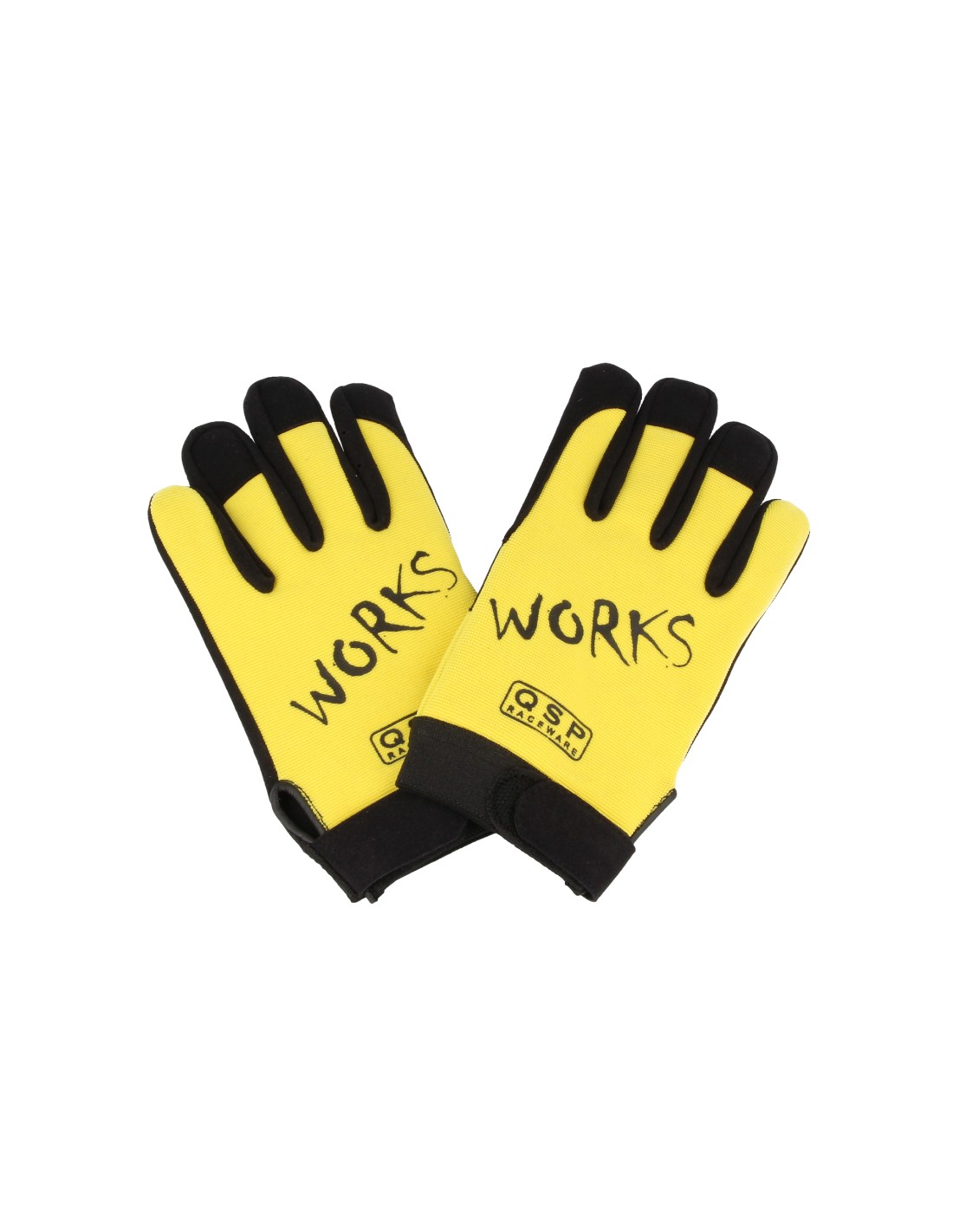 QWORKS_qsp_mechanic_gloves_mekaniker_handskar_westcoast_motorsport_yellow_pair