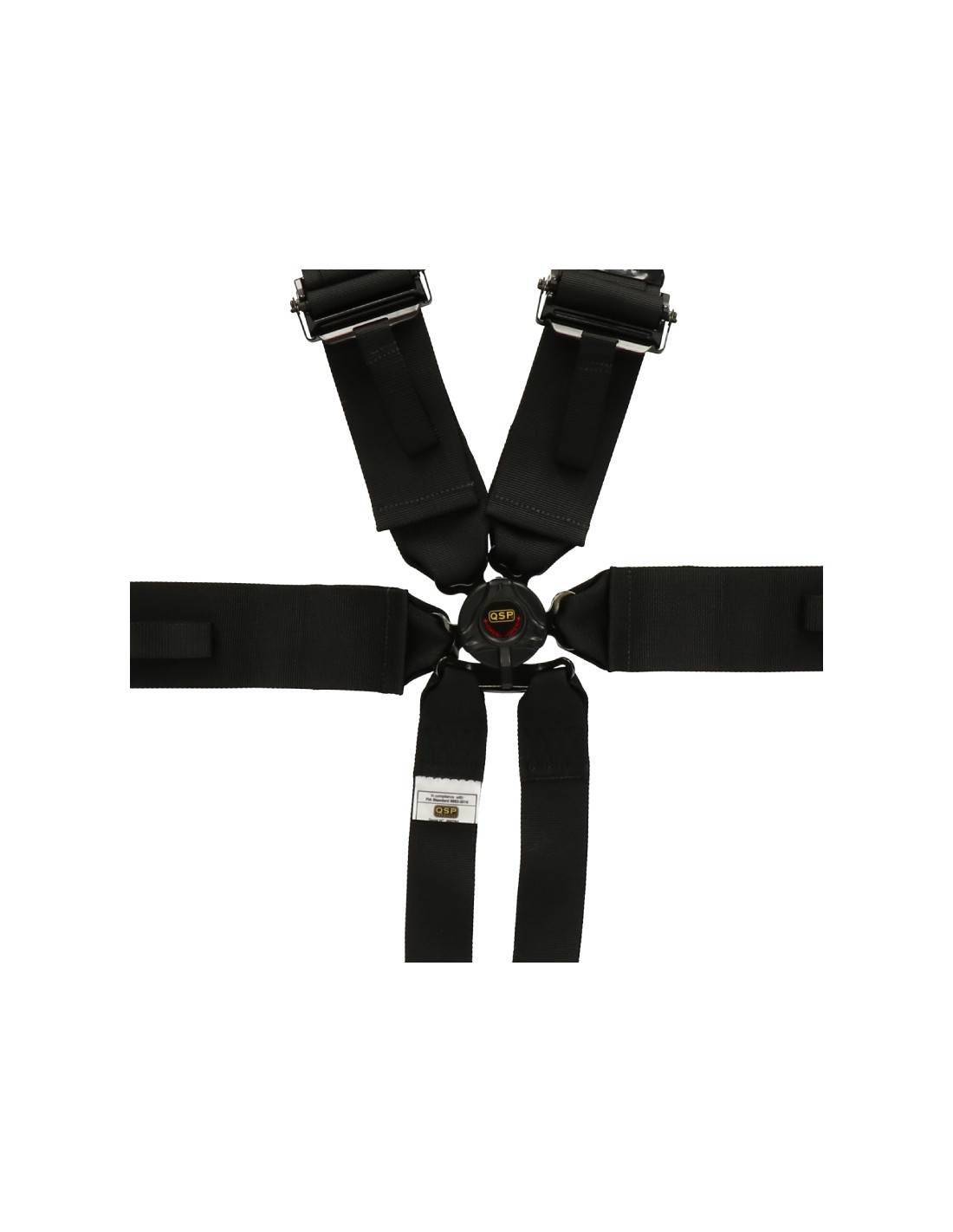 QRH336-BLACK-qsp-6-point-harness-fhr-touring-fia-black-_westcoast_motorsport_close