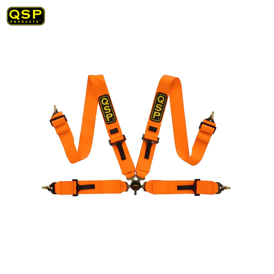 QSP_harness_racing harness_model_334_belt_motorsport_non_fia_trackday_rallycross_folkrace_drifting_interior_westcoast_motorsport_orange