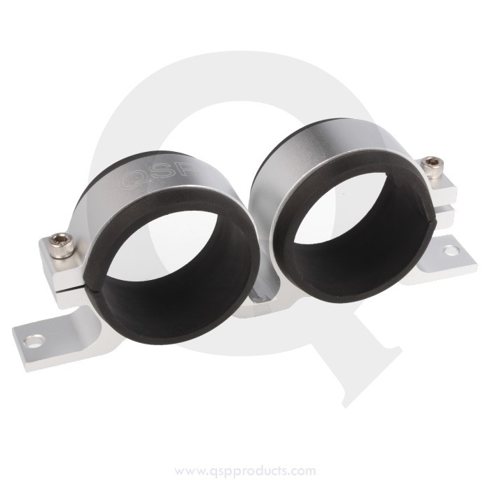 qsp bränslepump bränslefilter hållare pump filter bracket westcoast motorsport double silver