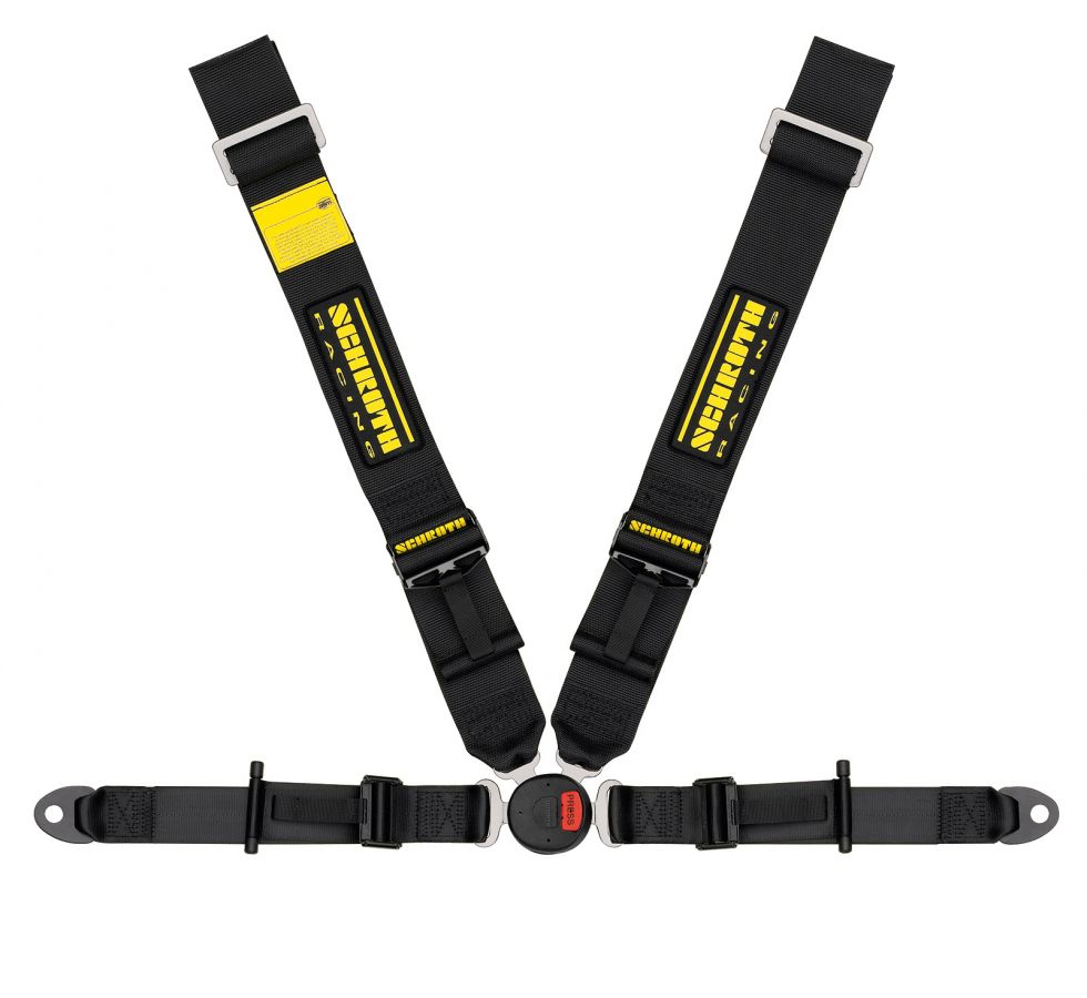 schroth Lotus II-FE 3x2 black harness westcoast motorsport