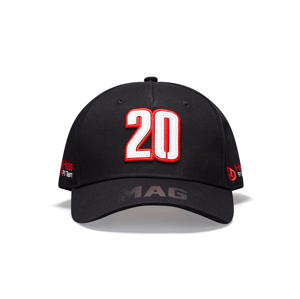 191101021100000_HAAS F1 FW MAGNUSSEN DRIVER CAP WESTCOAST MOTORSPORT FRONT