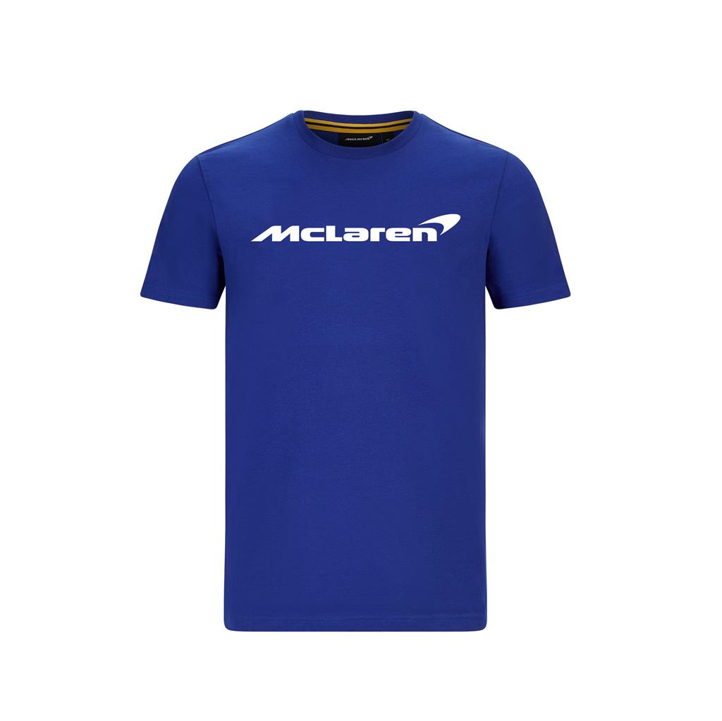 MCLAREN FW MENS ESSENTIALS TEE_blue_westcoast_motorsport_front