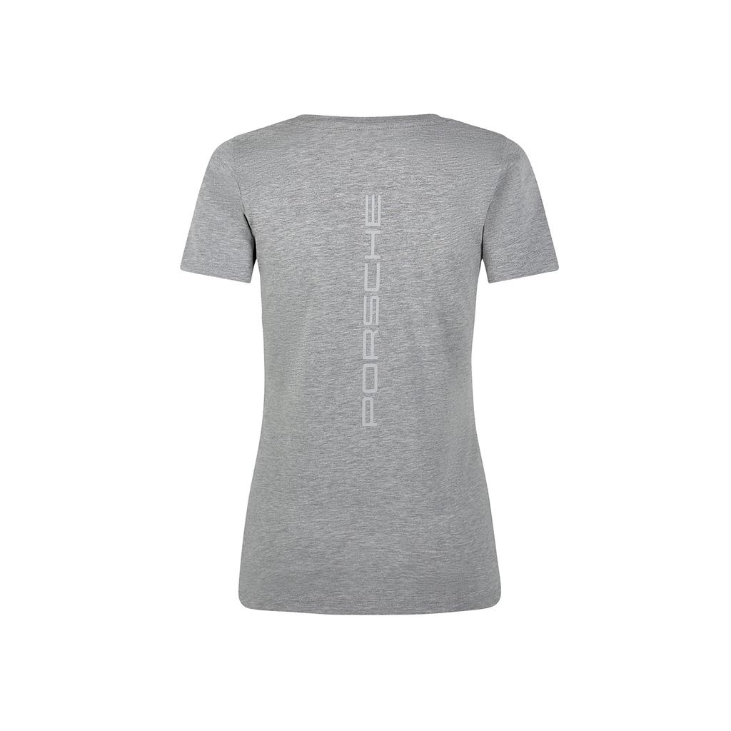 304491019150215_PORSCHE FW WOMENS TEE gray_grey_tjejmodell_top_westcoast_motorsport_back