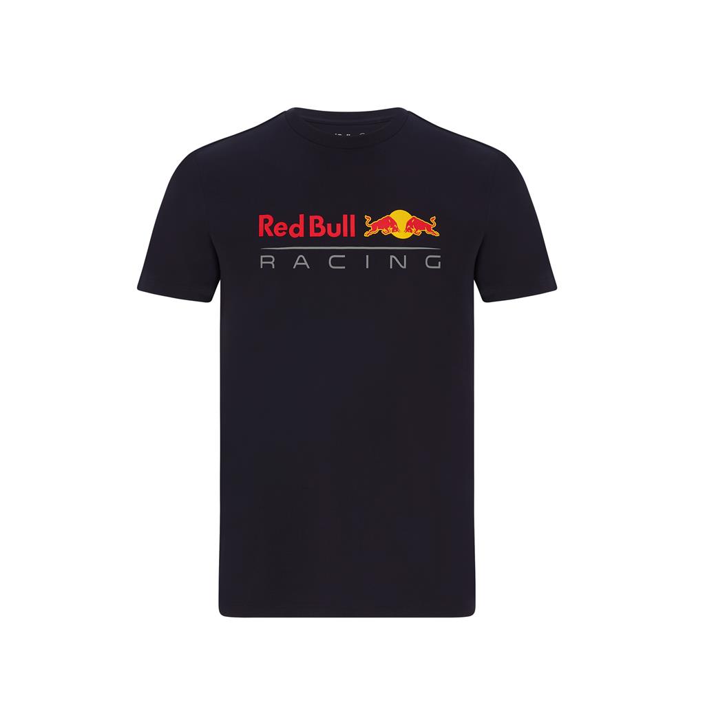 701202353001215_RBR FW LARGE LOGO TEE_navy_blue_marinbla_westcoast_motorsport_front
