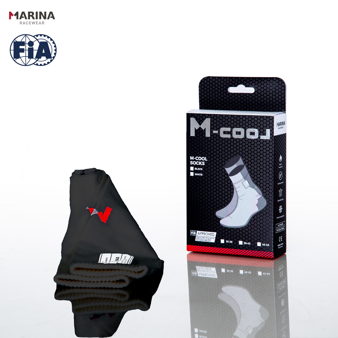 R50-048-B_marina_racewear_mcool_m_cool_socks_sockar_fia_approved_racing_drivers_equipment_gear_clothes_fire_protection_safety_rally_rallycross_drifting_westcoast_motorsport_black_box