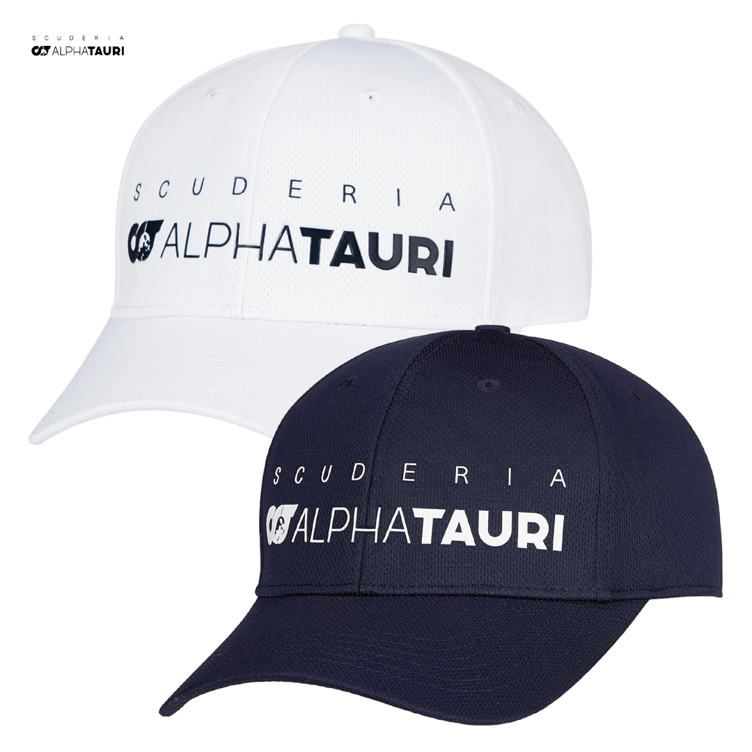 M-143091_M-143092_scuderia_alpha_tauri_cap_bird_eye_mesh_f1_formel1_formula1_f1sweden_f1sverige_white_westcoast_motorsport_vit_blue_blå_pair