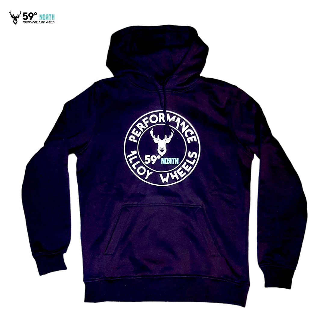 59northroundhoodieBW_59_North_Hoodie_Cirkle_Print_White-Turqouise_westcoast_motorsport_front_drifting_wear_actionwear