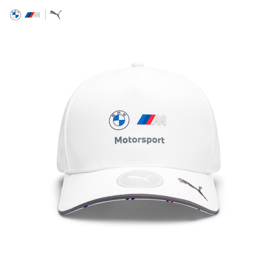 701219211002000_bmw_motorsport_m-port_replica_team_cap_keps_black_dtm_bimmersofsweden_bimmers_official_merch_puma_stichd_fuelforfans_westcoast_motorsport_white_vit_front