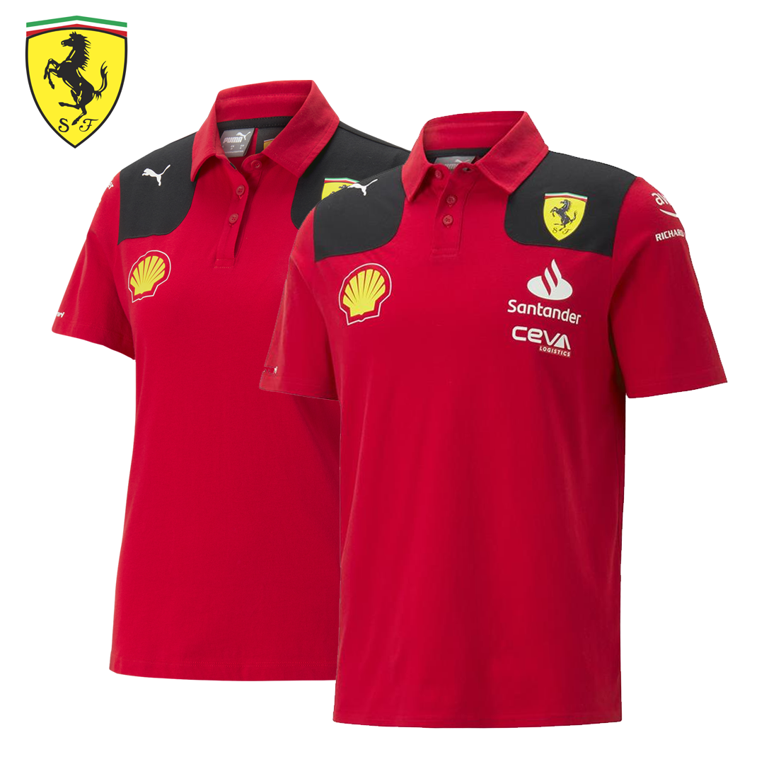701223393_701223373_701223385_scuderia_ferrari_f1_team_replica_polo_shirt_piketröja_formula1_formel1_f1sweden_f1sverige_westcoast_motorsport_red