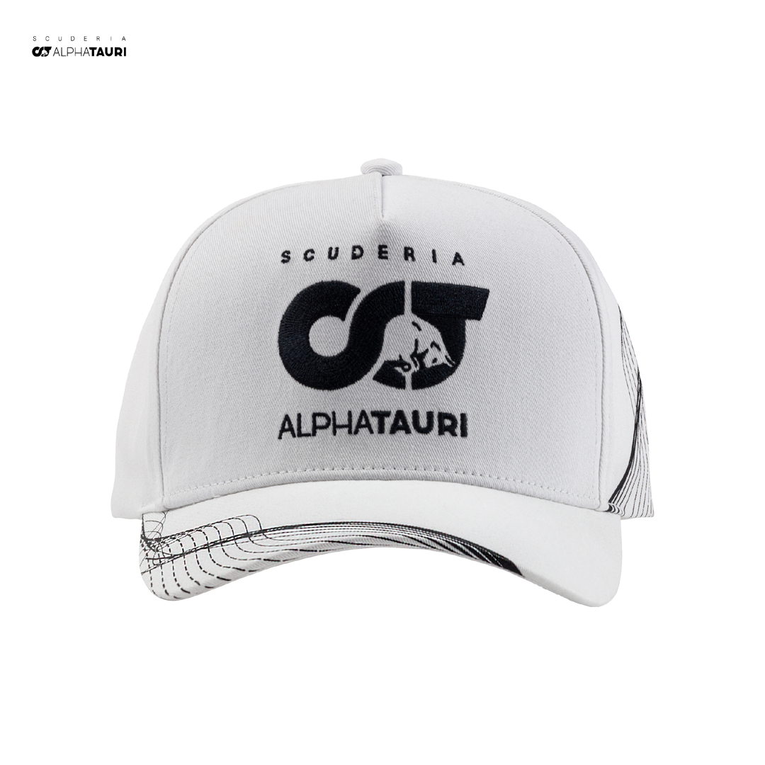M-161982_scuderia_alpha_tauri_f1_team_logo_cap_keps_vit_white_formel1_formula1_f1sweden_f1sverige_westcoast_motorsport_front