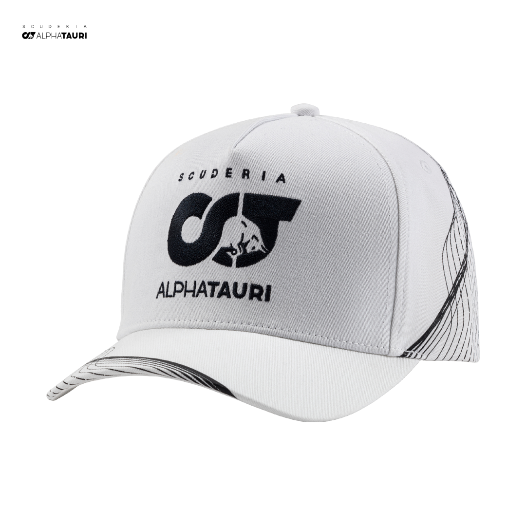 M-161982_scuderia_alpha_tauri_f1_team_logo_cap_keps_vit_white_formel1_formula1_f1sweden_f1sverige_westcoast_motorsport_front_side