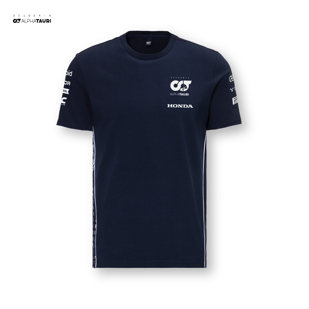 M-1623_Scuderia_AlphaTauri_Official_Teamline_T-shirt_tee_f1_team_formula1_formel1_f1sweden_f1sverige_westcoast_motorsport_blue_navy_front
