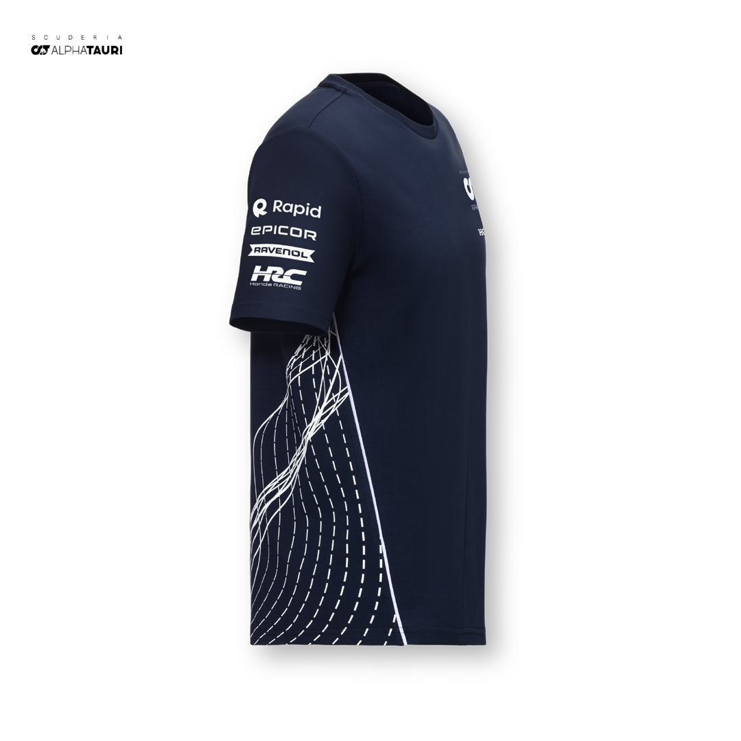 M-1623_Scuderia_AlphaTauri_Official_Teamline_T-shirt_tee_f1_team_formula1_formel1_f1sweden_f1sverige_westcoast_motorsport_blue_navy_right