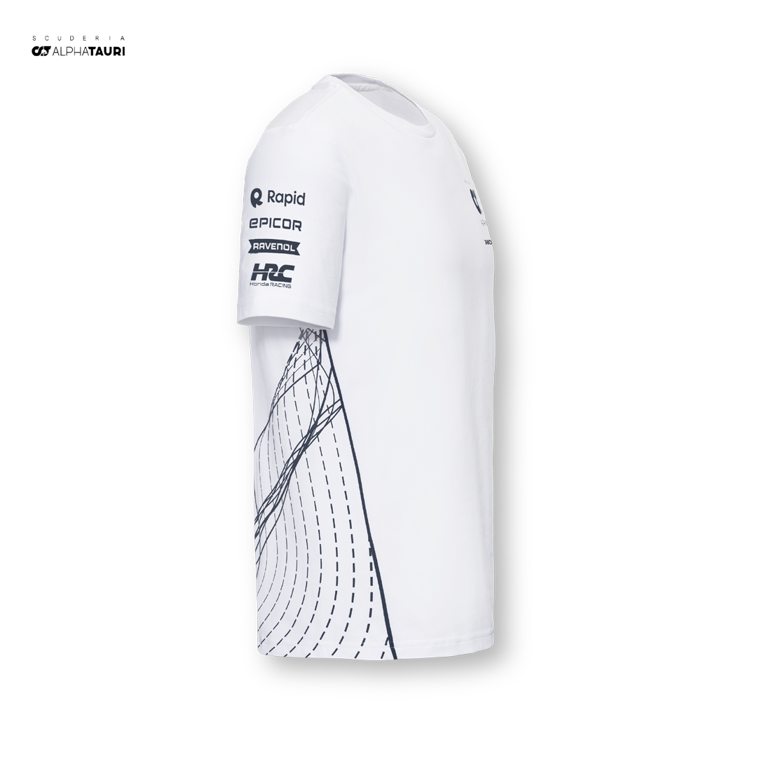 M-1623_Scuderia_AlphaTauri_Official_Teamline_T-shirt_tee_f1_team_formula1_formel1_f1sweden_f1sverige_westcoast_motorsport_white_vit_right