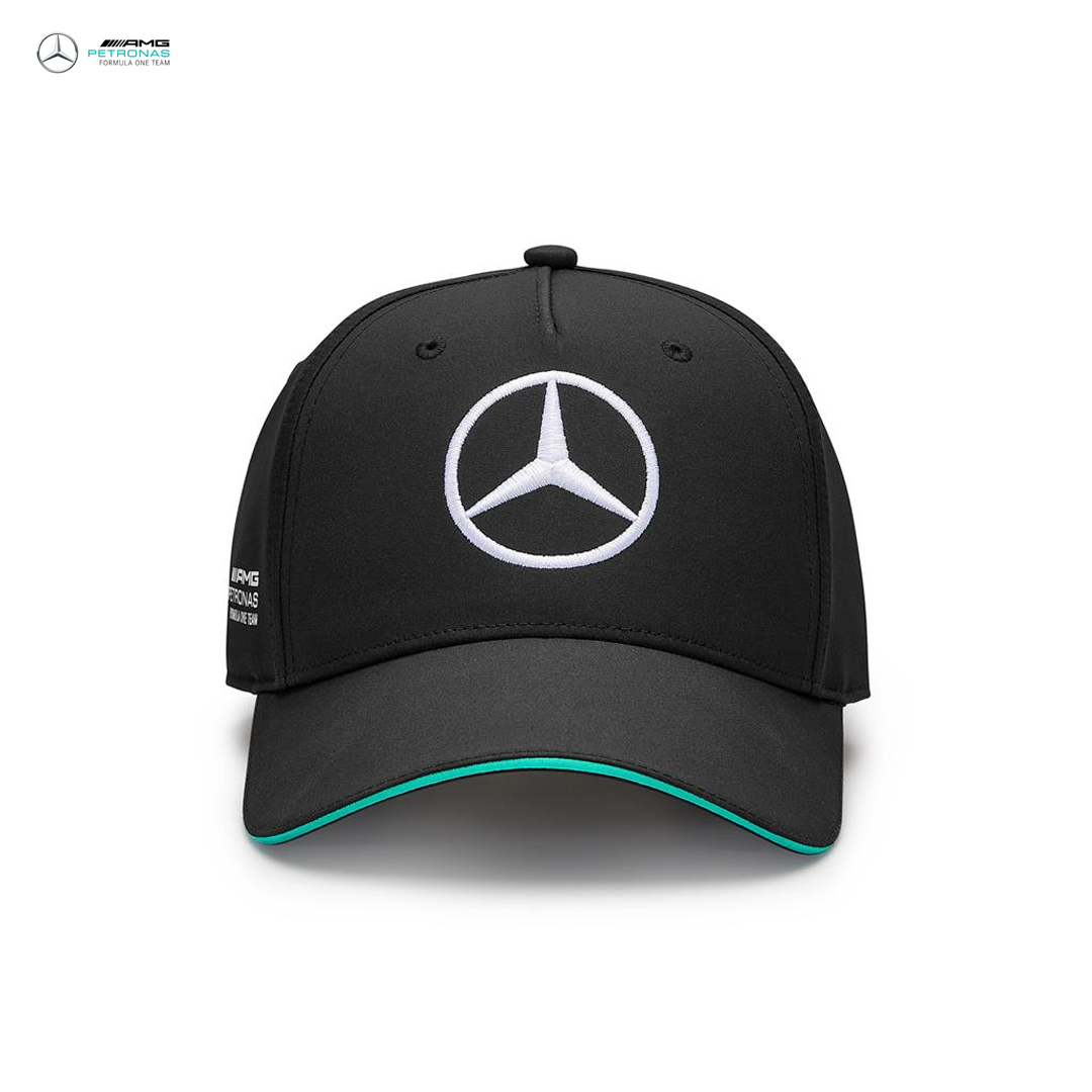 701223404001_mercedes_amg_petronas_f1_team_formula1_formel1_replica_team_baseball_cap_keps_f1sweden_f1sverige_black_svart_westcoast_motorsport_front
