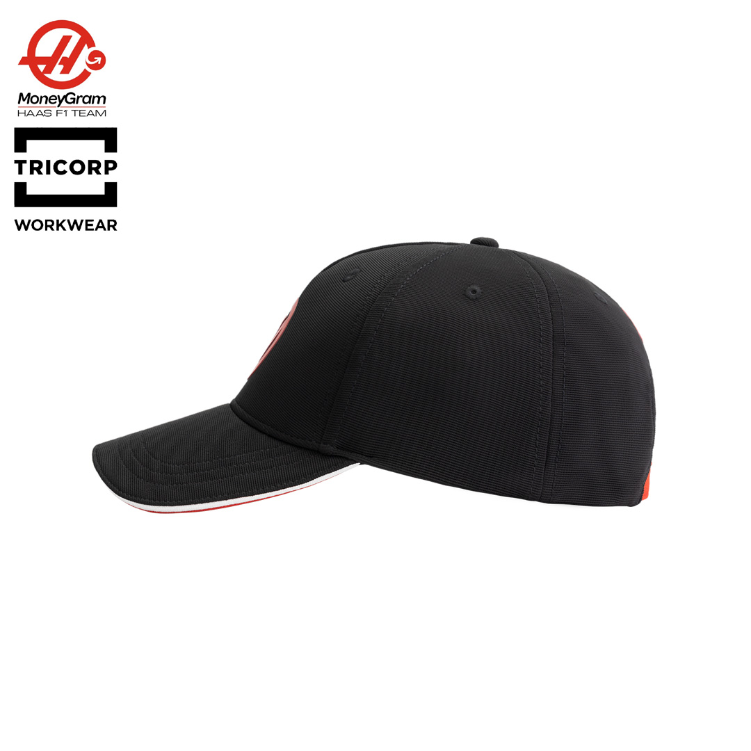 901132_moneygram_haas_f1_team_cap_keps_formel1_formula1_f1sweden_f1sverige_tricorp_westcoast_motorsport_left_side