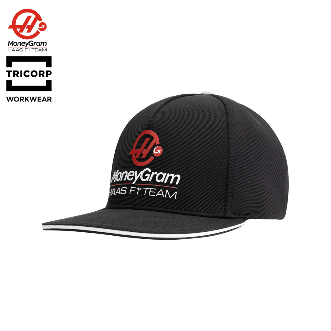 901138_moneygram_haas_f1_team_official_cap_flat_brim_formel1_formula1_tricorp_f1sweden_f1sverige_westcoast_motorsport_front_side