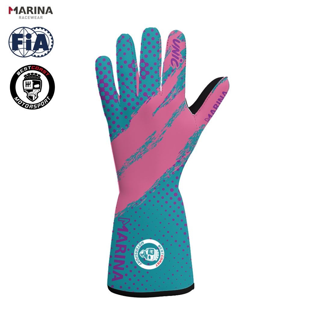 marina_unic_racing_gloves_westcoast_motorsport_miami_edition_fia_approved_homologering_drivers_racinghandskar_front