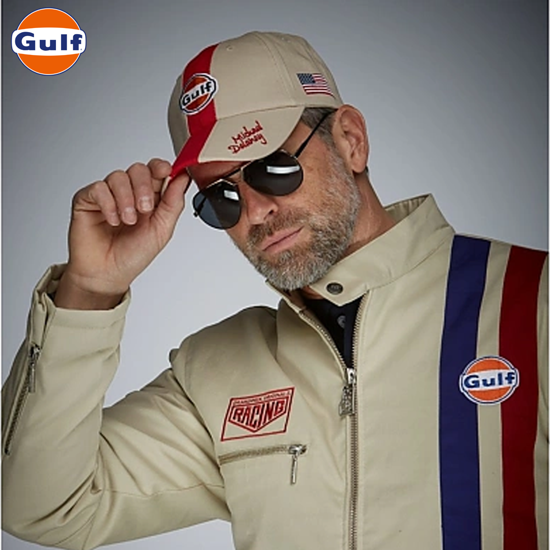 GPO53_gulf_oil_motorsport_m_delaney_basecap_sand_cap_keps_usa_america_motorsport_racing_westcoast_motorsport_man