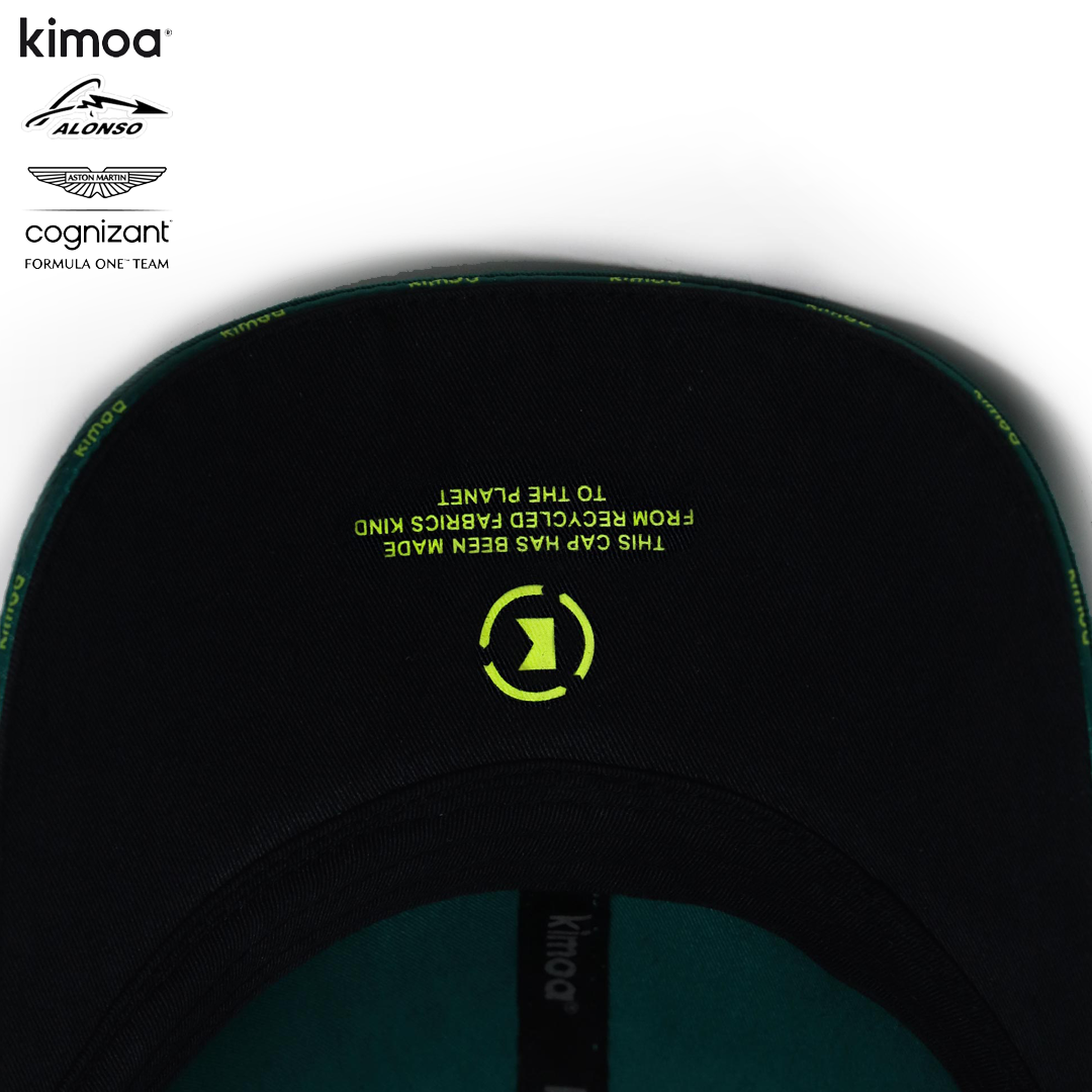 GO0S23983300_kimoa_aston_martin_cognizant_f1_team_fernando_alonso_cap_keps_14_green_formel1_formula1_f1sweden_f1sverige_westcoast_motorsport_brim_bottom
