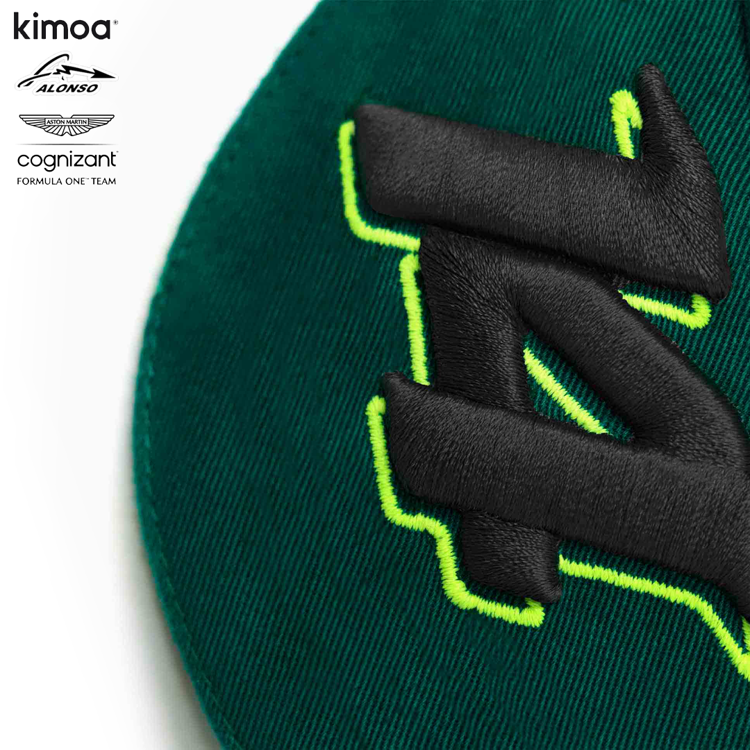 GO0S23983300_kimoa_aston_martin_cognizant_f1_team_fernando_alonso_cap_keps_14_green_formel1_formula1_f1sweden_f1sverige_westcoast_motorsport_embroidery