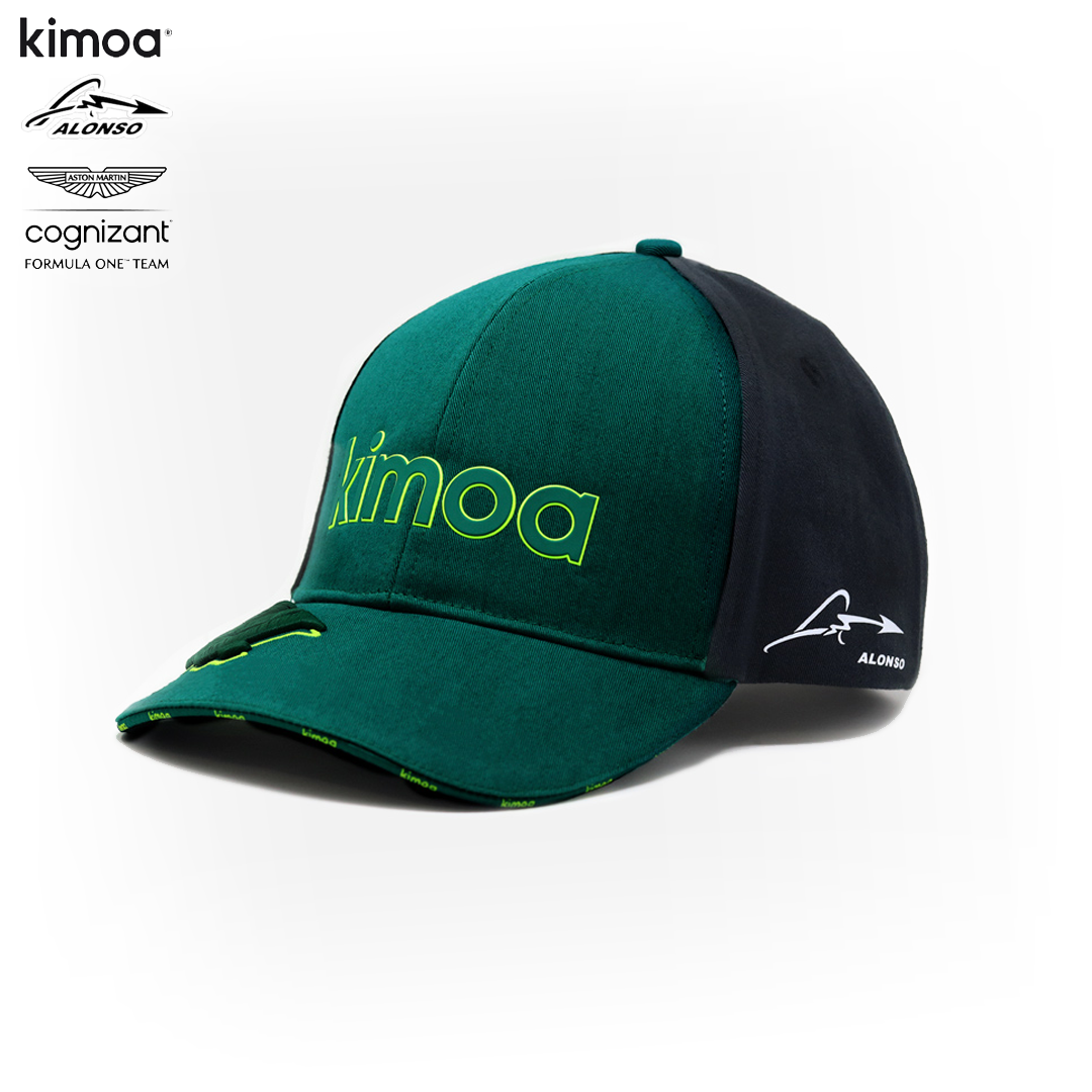 GO0S23983300_kimoa_aston_martin_cognizant_f1_team_fernando_alonso_cap_keps_14_green_formel1_formula1_f1sweden_f1sverige_westcoast_motorsport_front