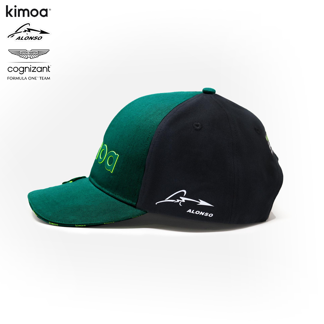 GO0S23983300_kimoa_aston_martin_cognizant_f1_team_fernando_alonso_cap_keps_14_green_formel1_formula1_f1sweden_f1sverige_westcoast_motorsport_left