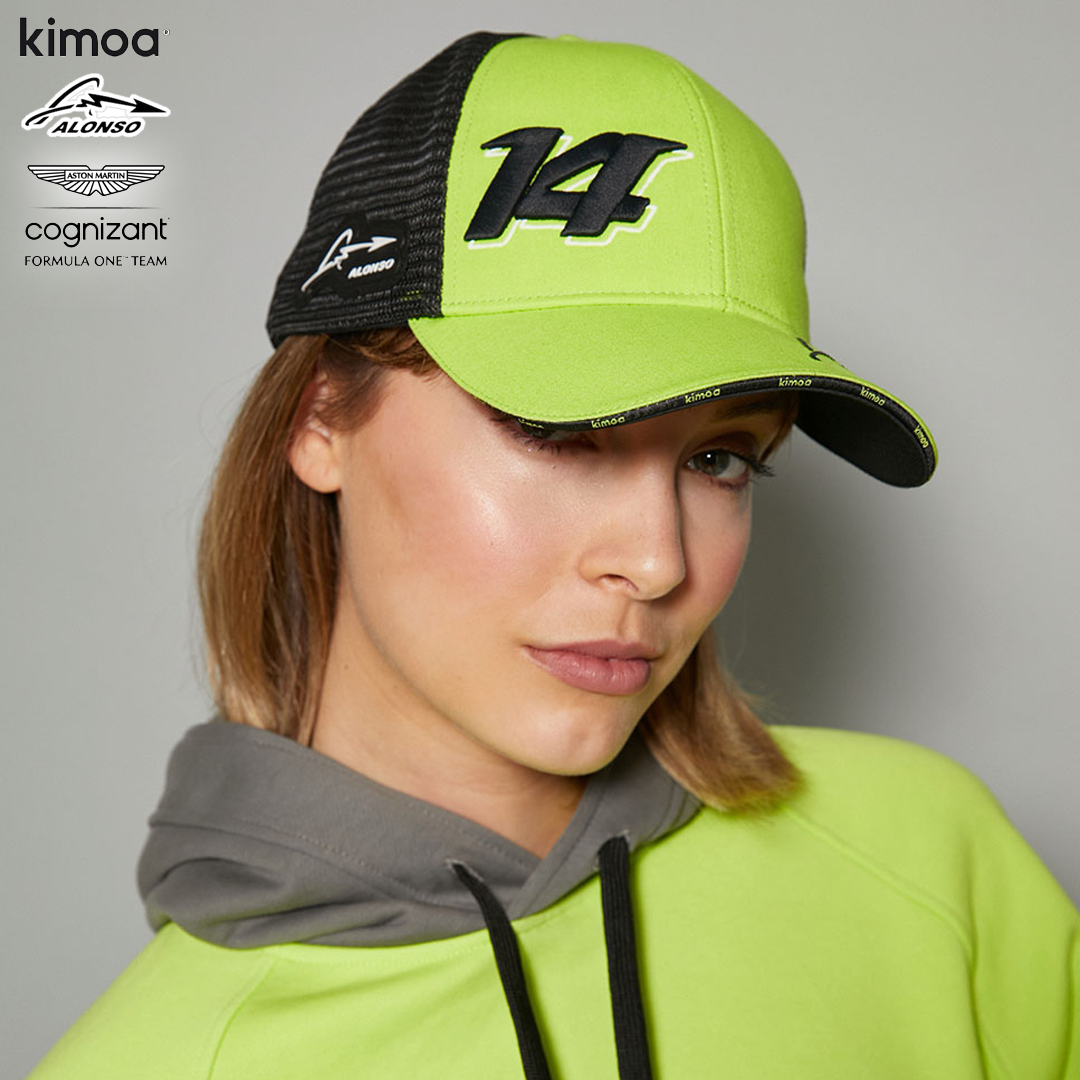 GO0S23993300_kimoa_aston_martin_cognizant_f1_team_fernando_alonso_cap_keps_14_green_formel1_formula1_f1sweden_f1sverige_westcoast_motorsport_lime_woman