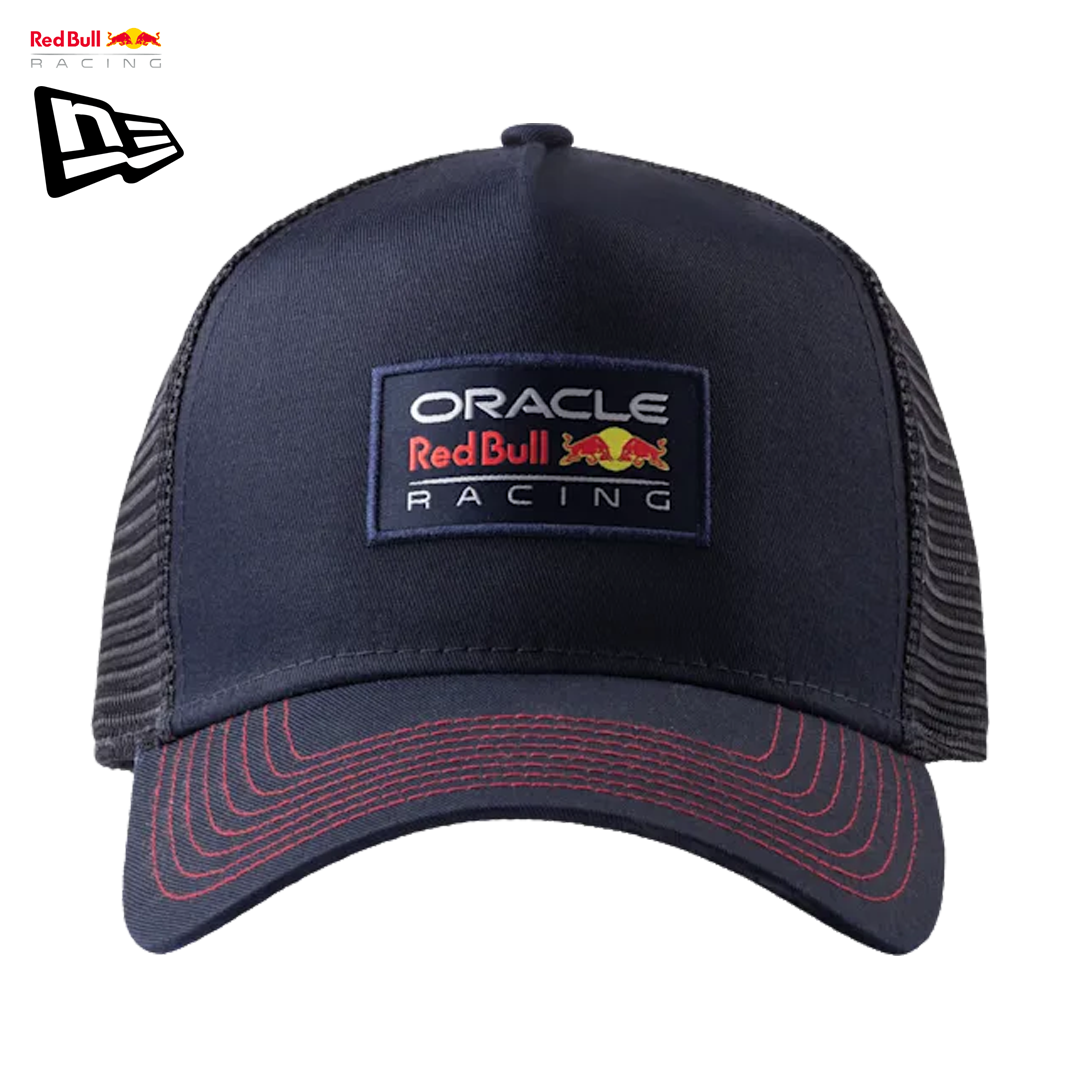 RBRXM044_oracle_red_bull_racing_f1_team_entry_trucker_cap_keps_truckerkeps_new_era_newera_f1sweden_f1sverige_formel1_formula1_westcoast_motorsport_front