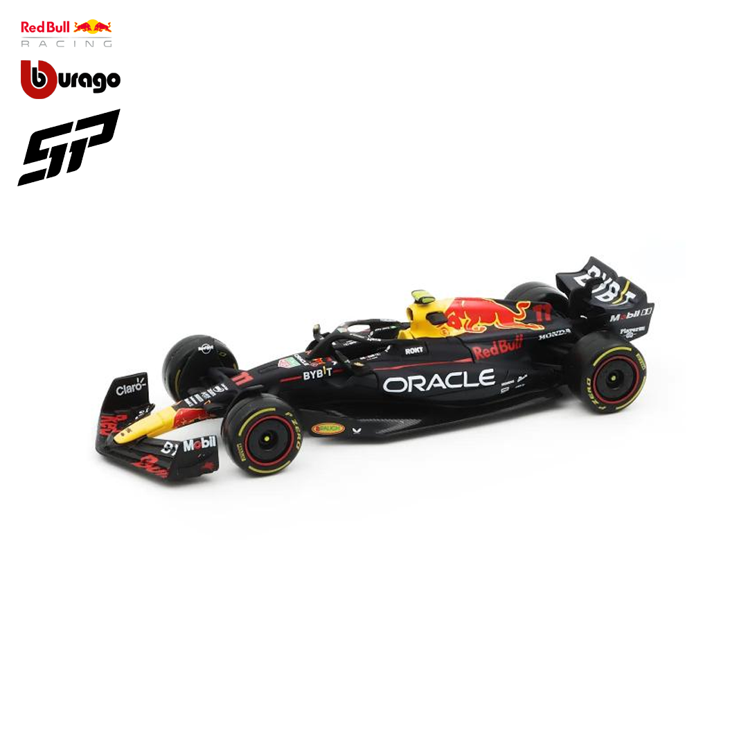 RBR23412_RBR_RB19_2023_oracle_red_bull_racing_team_PEREZ_F1_CAR_MINIATURE_miniatyrbil_bil_formel1_formula1_bburago_f1sweden_f1sverige_westcoast_motorsport_front