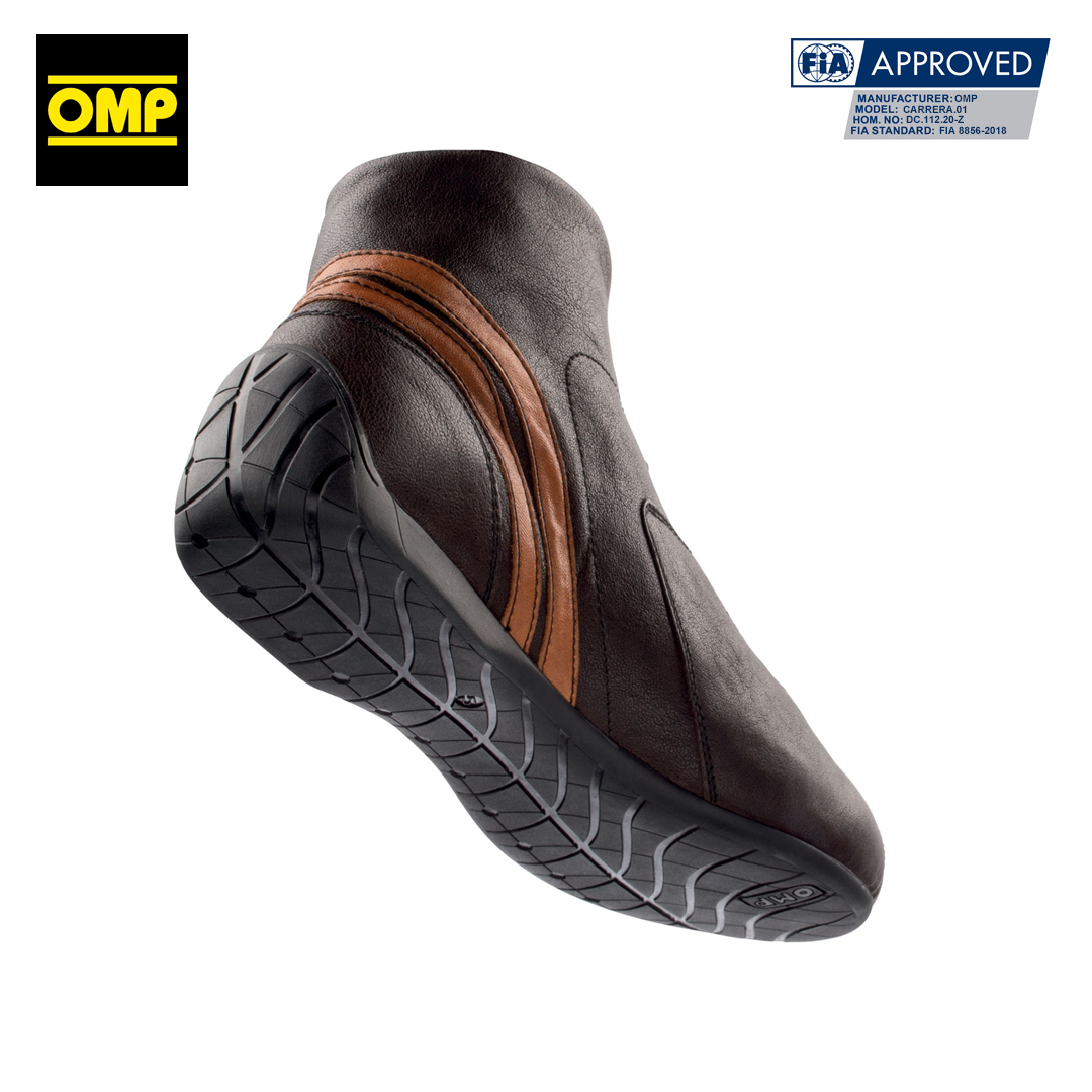 IC0-0784-B01_omp_carrera_vintage_racing_shoe_racingsko_retro_leather_skinn_fia_approved_classic_westcoast_motorsport_dark_brown_brun_bottom