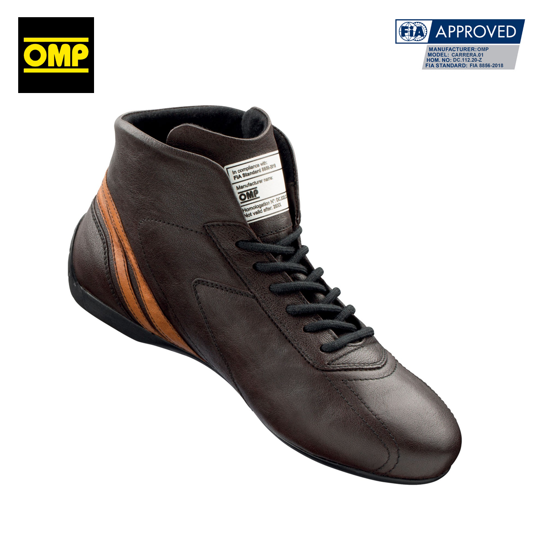 IC0-0784-B01_omp_carrera_vintage_racing_shoe_racingsko_retro_leather_skinn_fia_approved_classic_westcoast_motorsport_dark_brown_brun_inside_front