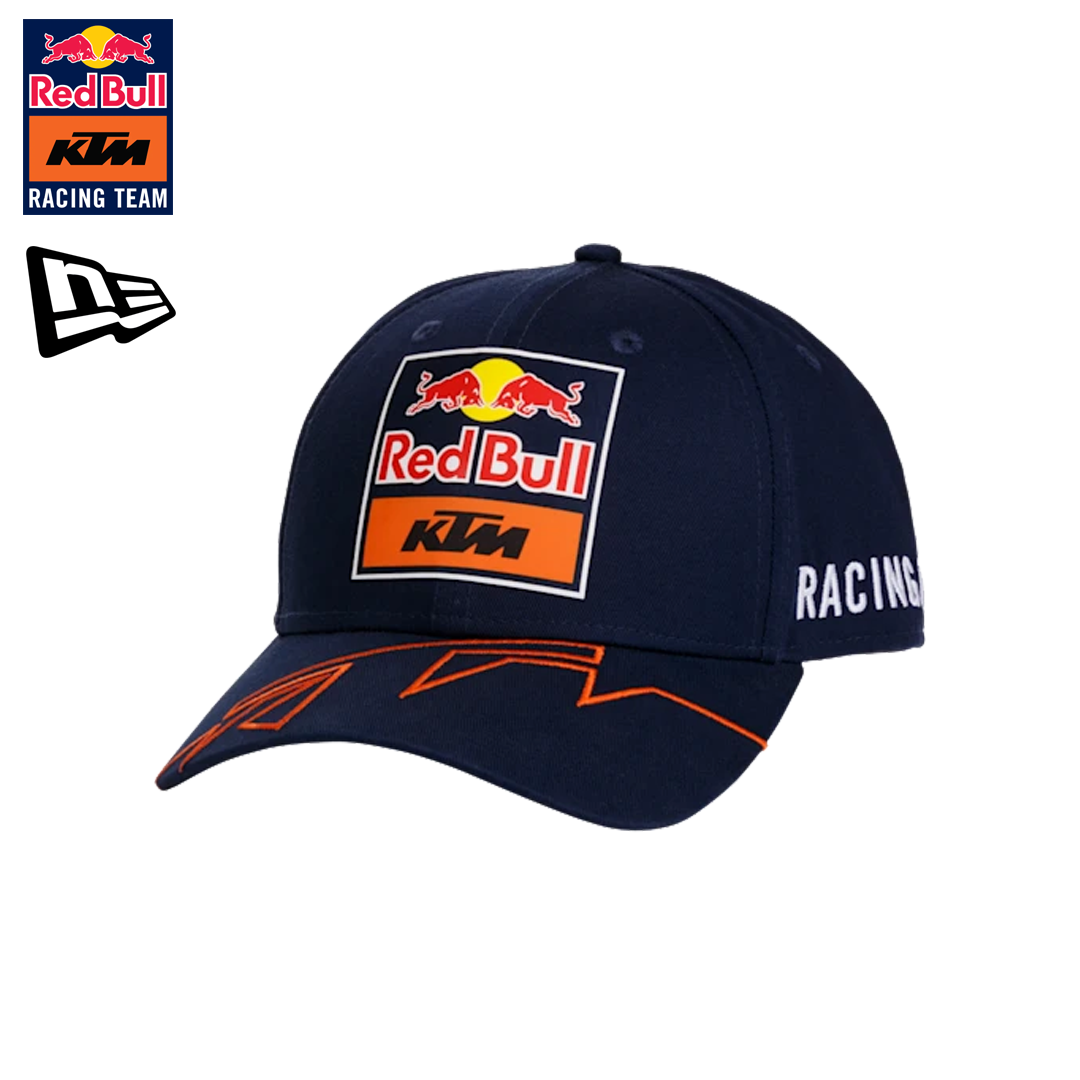 KTM22067_red_bull_ktm_racing_team_teamline_bent_brim_bb_cap_keps_new_era_newera_blue_hat_racingteam_motogp_motorbike_motorcross_bike_actionsport_sweden_westcoast_motorsport_front