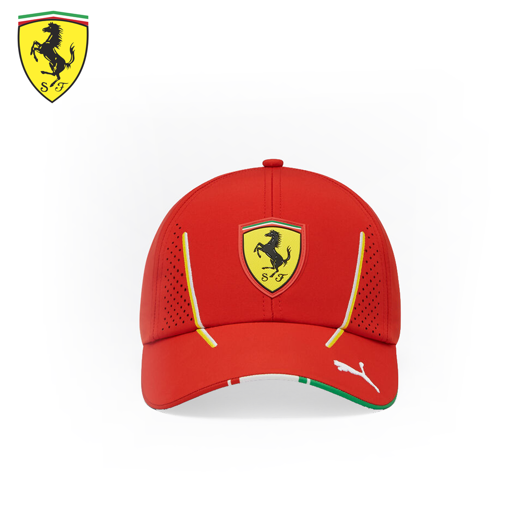 7701228012_701228013_scuderia_ferrari_racing_f1_team_replica_cap_keps_italia_italian_f1sweden_f1sverige_formel1_formula1_puma_stichd_westcoast_motorsport_front