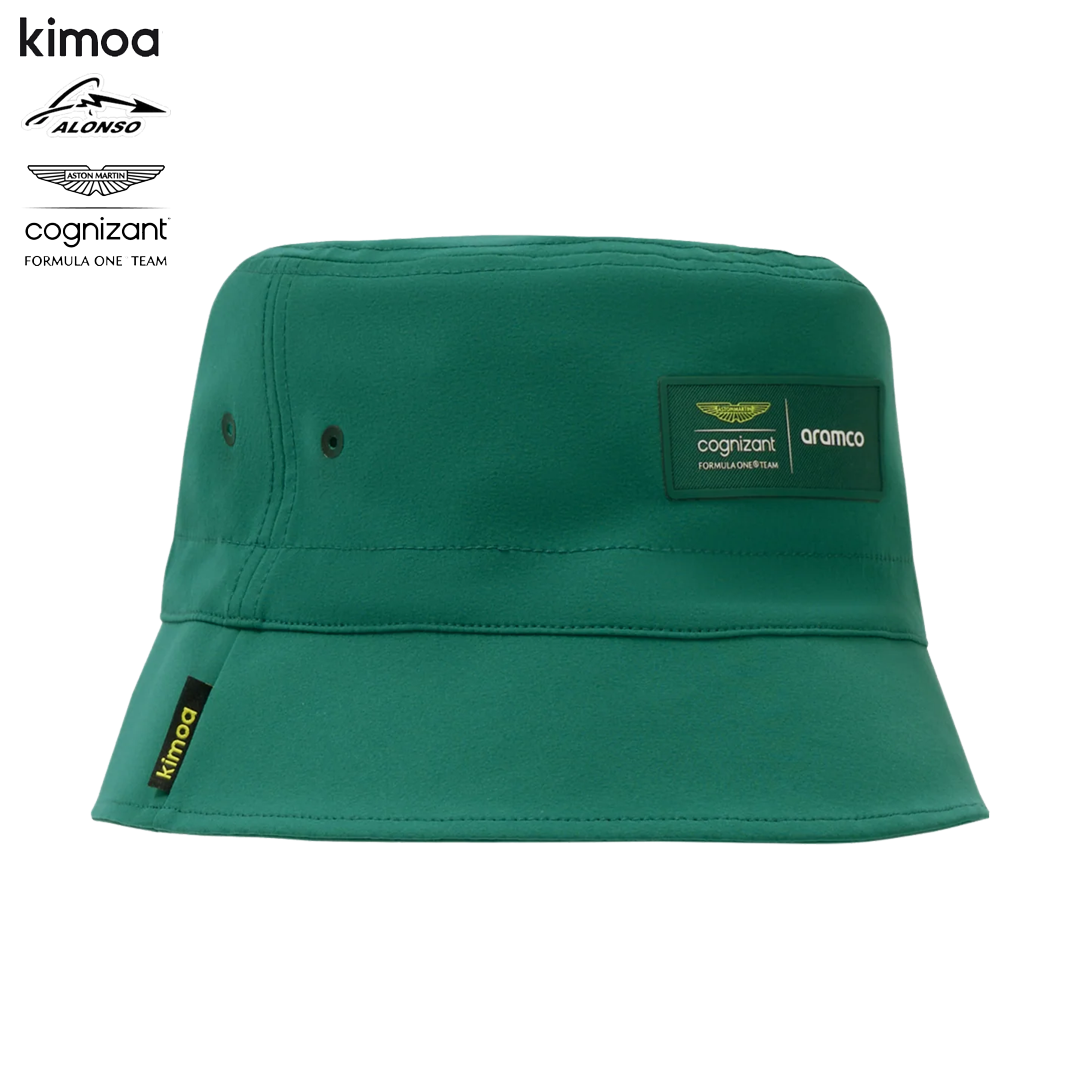 GO0S24783300_aston_martin_cognizant_formula_one_team_driver_fernando_alonso_bucket_hat_14_fiskarhatt_solhatt_kimoa_green_f1sweden_f1sverige_formel1_f1_westcoast_motorsport_right