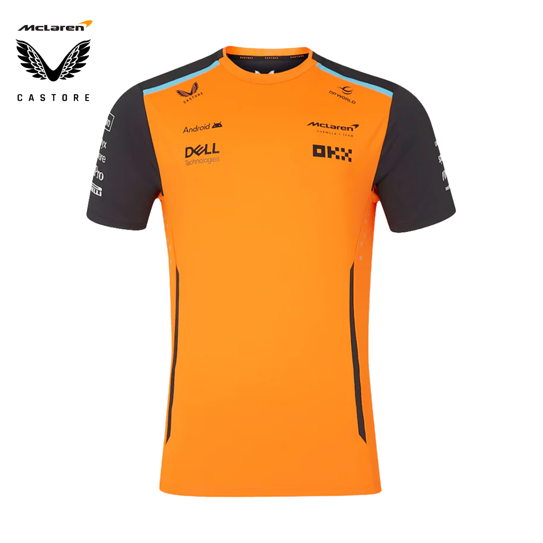 TM5280_mclaren_racing_formula_one_team_replica_Tee_t-shirt_autumn_glory_papaya_orange_yellow_f1_formel1_f1sweden_castoer_westcoast_motorsport_front