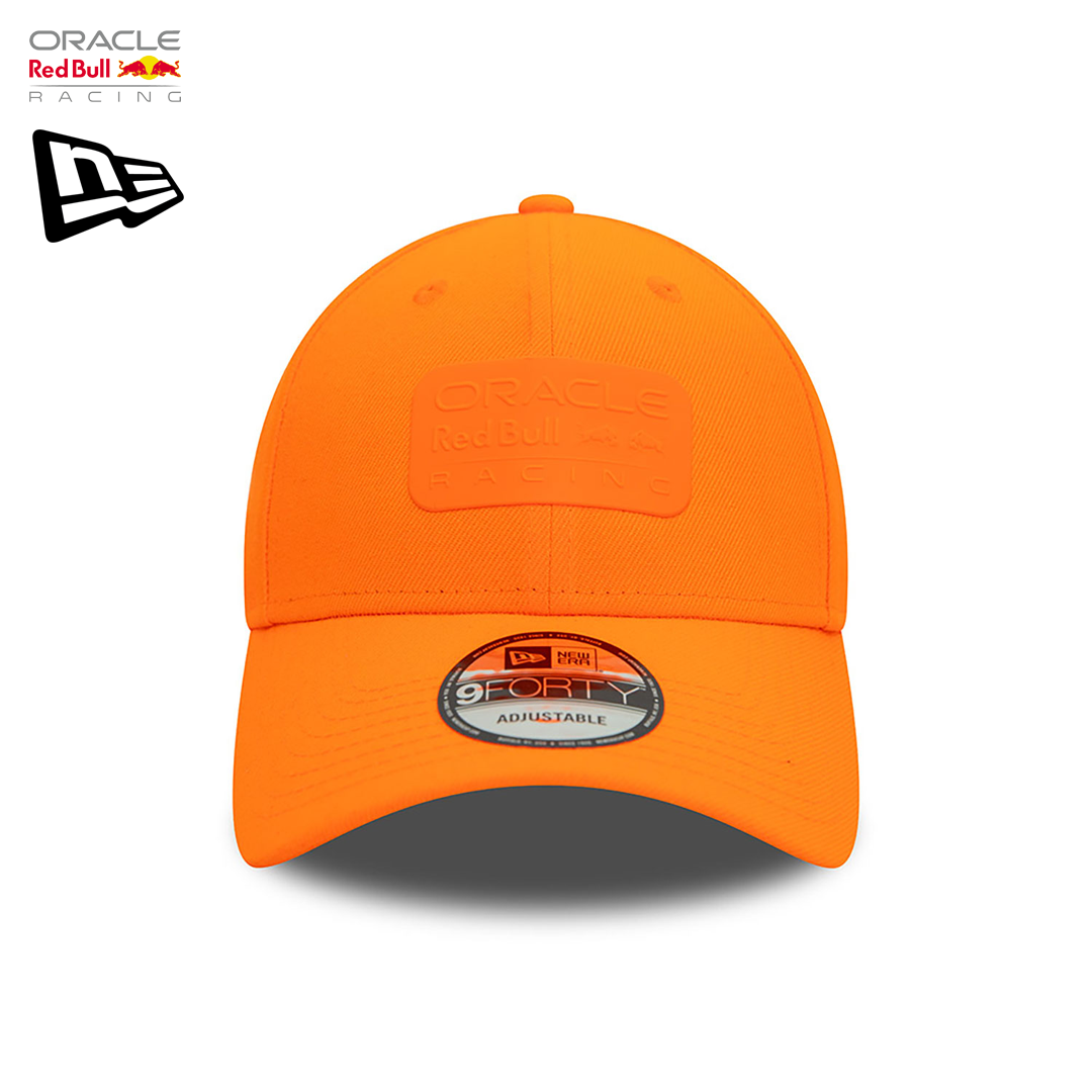 60565938_oracle_red_bull_racing_f1_team_neon_orange_cap_keps_9forty_strapback_new_era_formula1_formel1_f1sweden_f1sverige_westcoast_motorsport_front