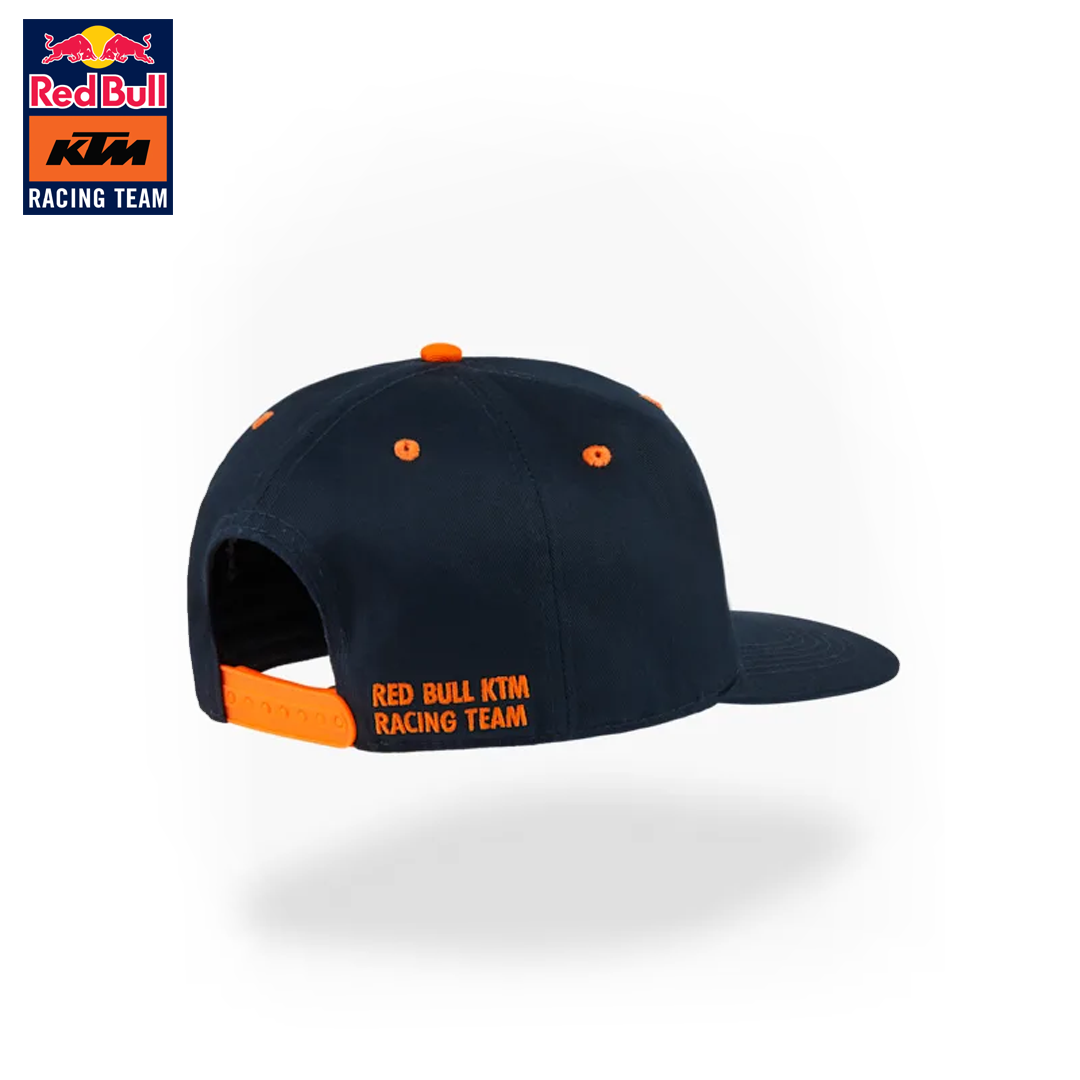 KTMXM026-M-161481_red_bull_ktm_racing_team_pace_flat_brim_cap_keps_motogp_motorcross_roadracing_westcoast_motorsport_back