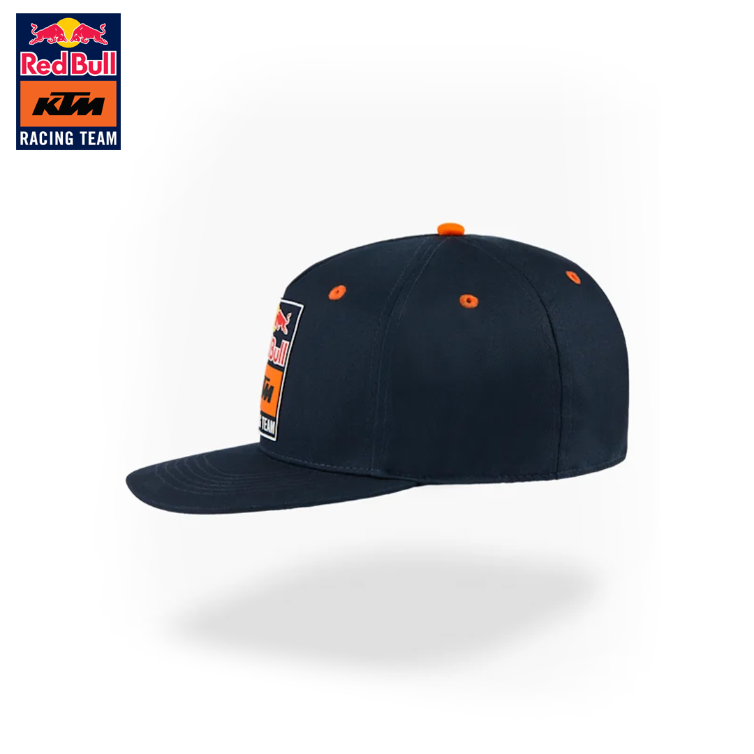 KTMXM026-M-161481_red_bull_ktm_racing_team_pace_flat_brim_cap_keps_motogp_motorcross_roadracing_westcoast_motorsport_left