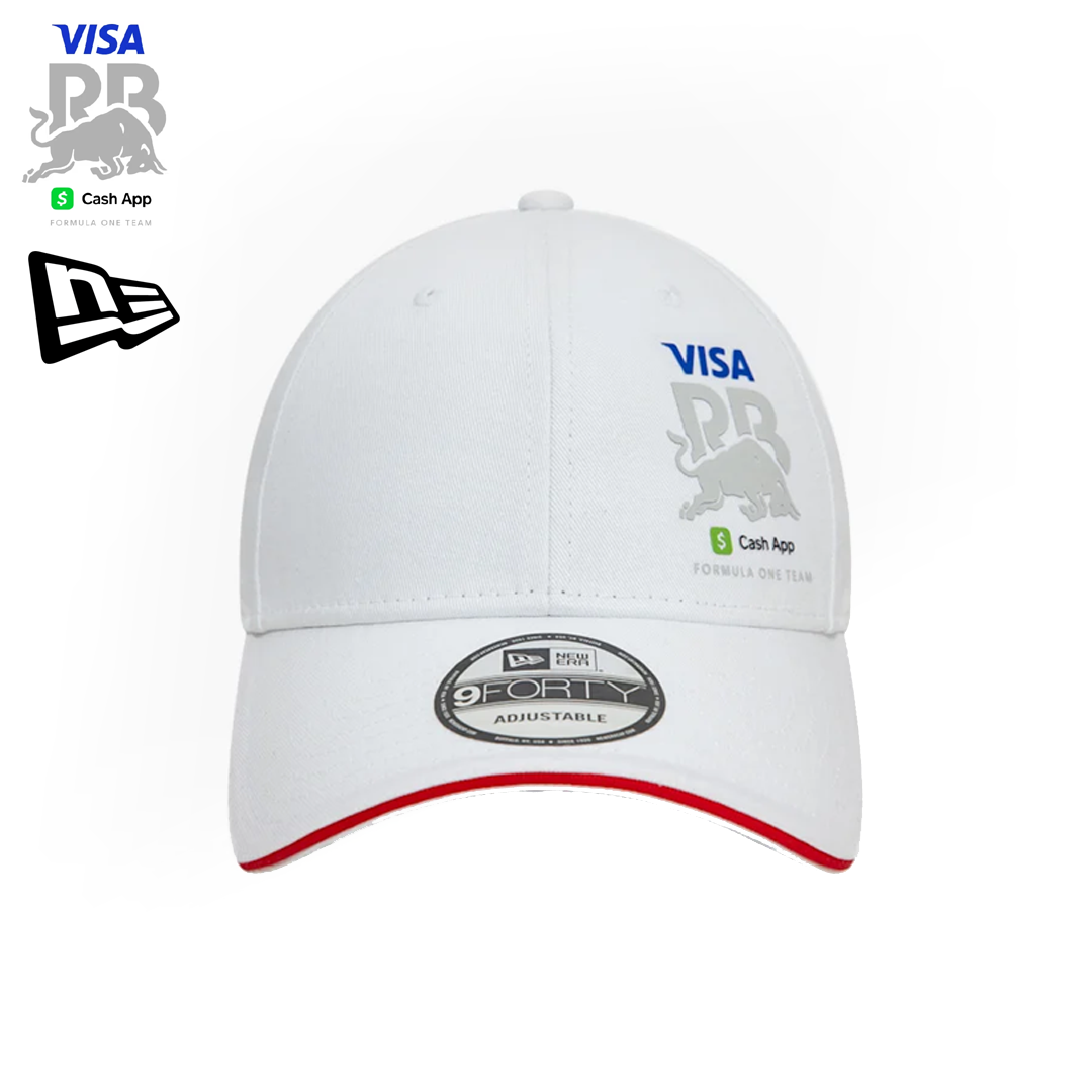 M-176604_RAB24018_visa_cash_app_racing_bulls_formula_one_team_flawless_cap_white_vit_keps_vcarb_red_bull_new_era_f1sweden_f1sverige_formula1_formel1_westcoast_motorsport_front