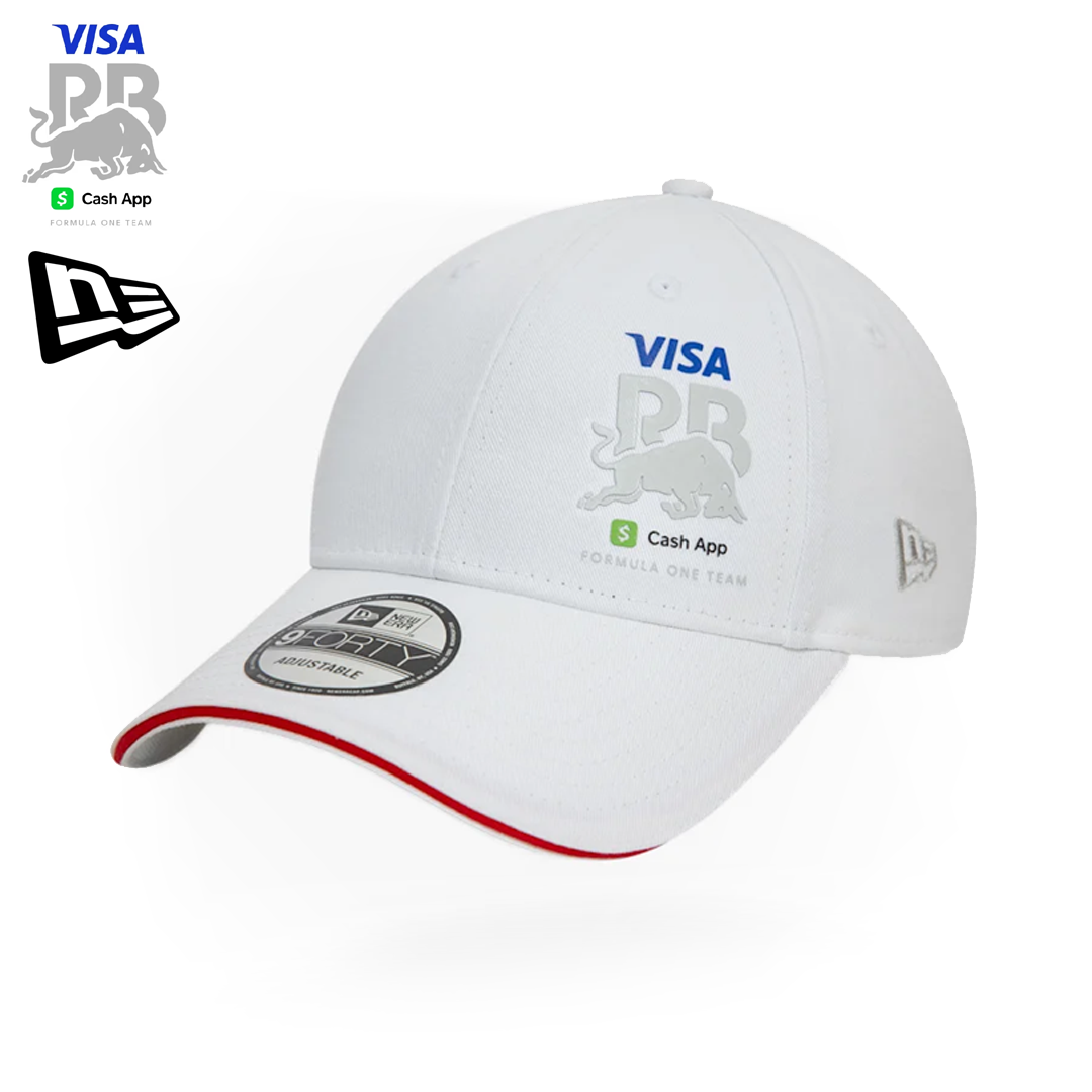 M-176604_RAB24018_visa_cash_app_racing_bulls_formula_one_team_flawless_cap_white_vit_keps_vcarb_red_bull_new_era_f1sweden_f1sverige_formula1_formel1_westcoast_motorsport_left