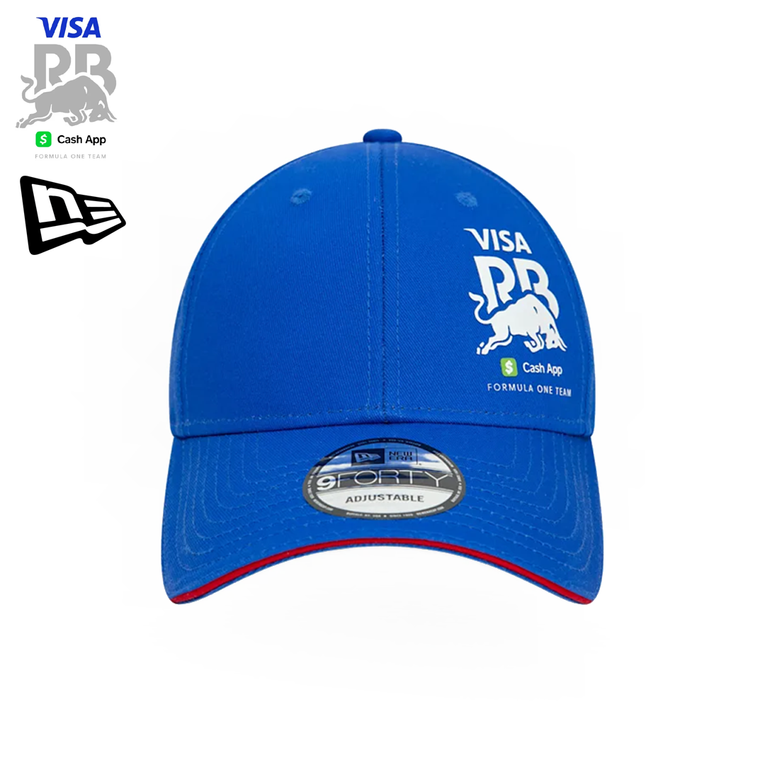 M176513_RAB24017_visa_cash_app_racing_bulls_formula_one_team_flawless_cap_blue_keps_vcarb_red_bull_new_era_f1sweden_f1sverige_formula1_formel1_westcoast_motorsport_front