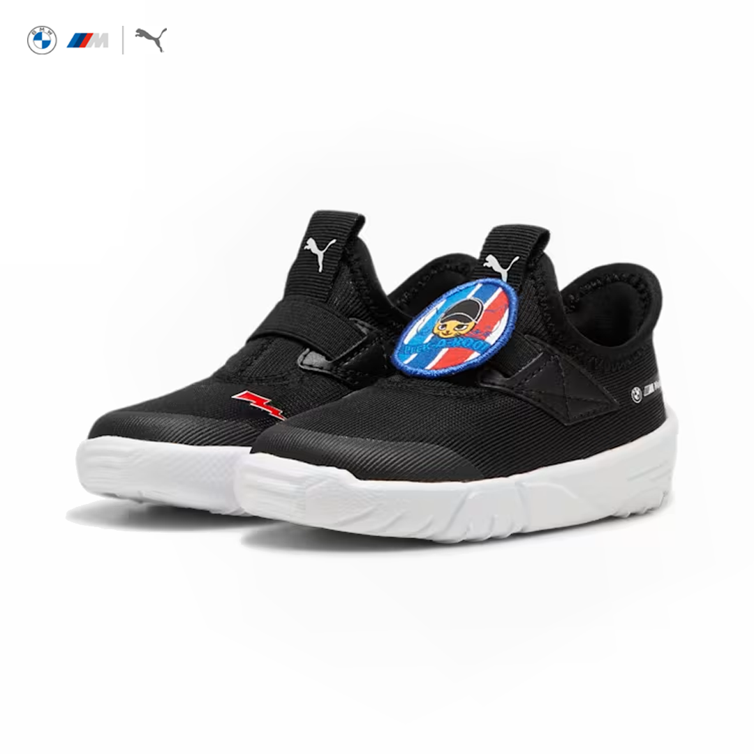 30837401_bmw_motorsport_mms_slipkart_ac_infant_baby_shoes_skor_barnskor_babyskor_kids_baby_toddler_puma_stichd_official_merch_racing_westcoast_motorsport_black_svart_front