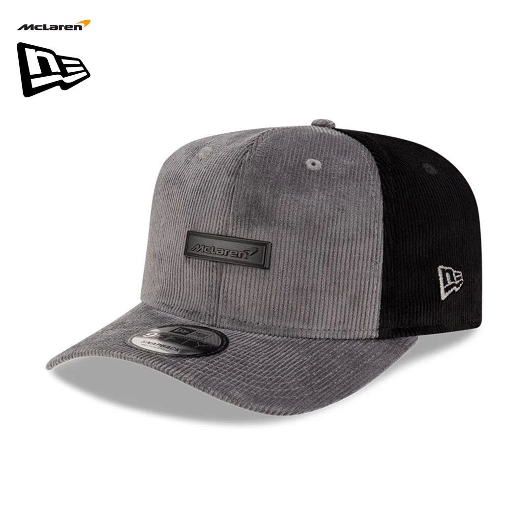 60580239_mclaren_racing_9fifty_cord_cap_keps_manchester_new_era_formula1_formel1_f1_f1sweden_f1sverige_nordic_westcoast_motorsport_front_left