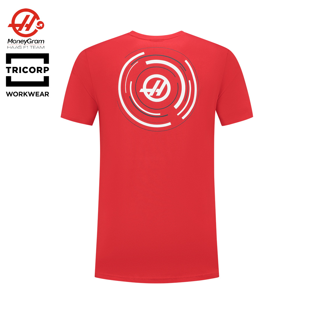 901308_haas_moneygram_f1_team_circle_dynamic_roundel_tee_t-shirt_formel1_formula1_f1sweden_f1sverige_denmark_nordic_tricorp_workwear_westcoast_motorsport_back_red