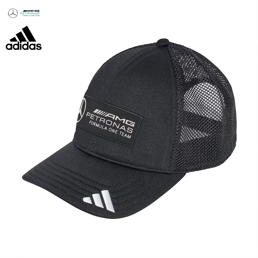 JX6449_mercedes_amg_petronas_motorsport_formula_one_team_trucker_cap_keps_adidas_official_merch_f1sweden_f1sverige_formel1_formula1_westcoast_motorsport_front