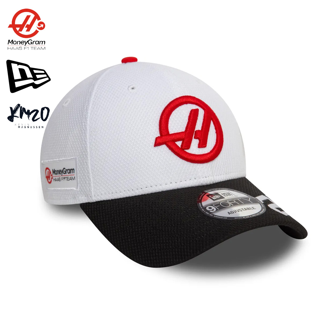 60505564_moneygram_haas_formula_one_team_kevin_magnussen_replica_cap_f1_f1sweden_f1sverige_formel1_formula1_new_era_westcoast_motorsport_front_right