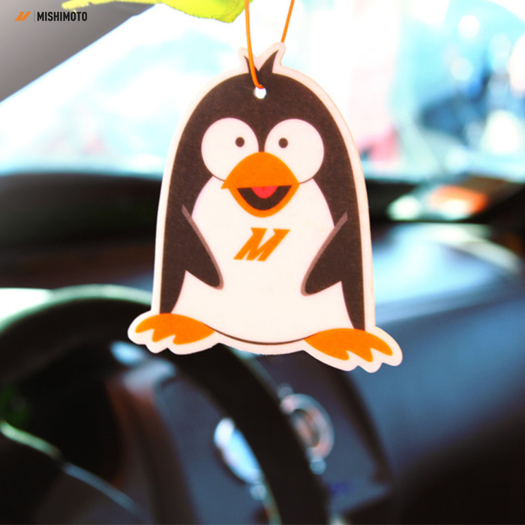 80052_mishimoto_air_freshener_banana_penguin_luftrenare_doftgran_jdm_epa_bilkultur_westcoast_motorsport_bil